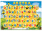 Poster. Alphabet. Honeycombs.
